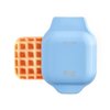 Rise By Dash 1 waffle Blue Plastic Waffle Maker RMW001GBSK06